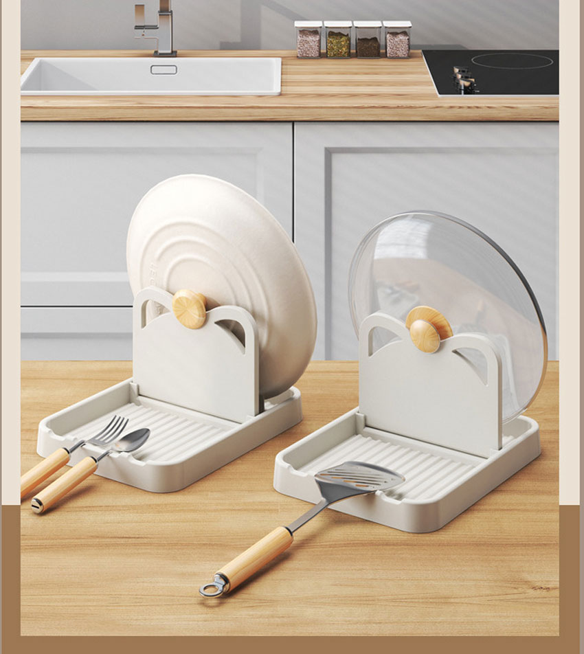 021 주방 각종 요리 기구 냄비 뚜껑 거치대